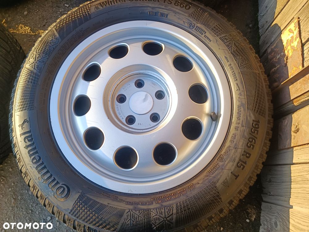 195/65R15 91T Opony Zimowe Zima CONTINENTAL WinterContact TS860 6,5mm Legnica ALU-RAD 195/65 - 7