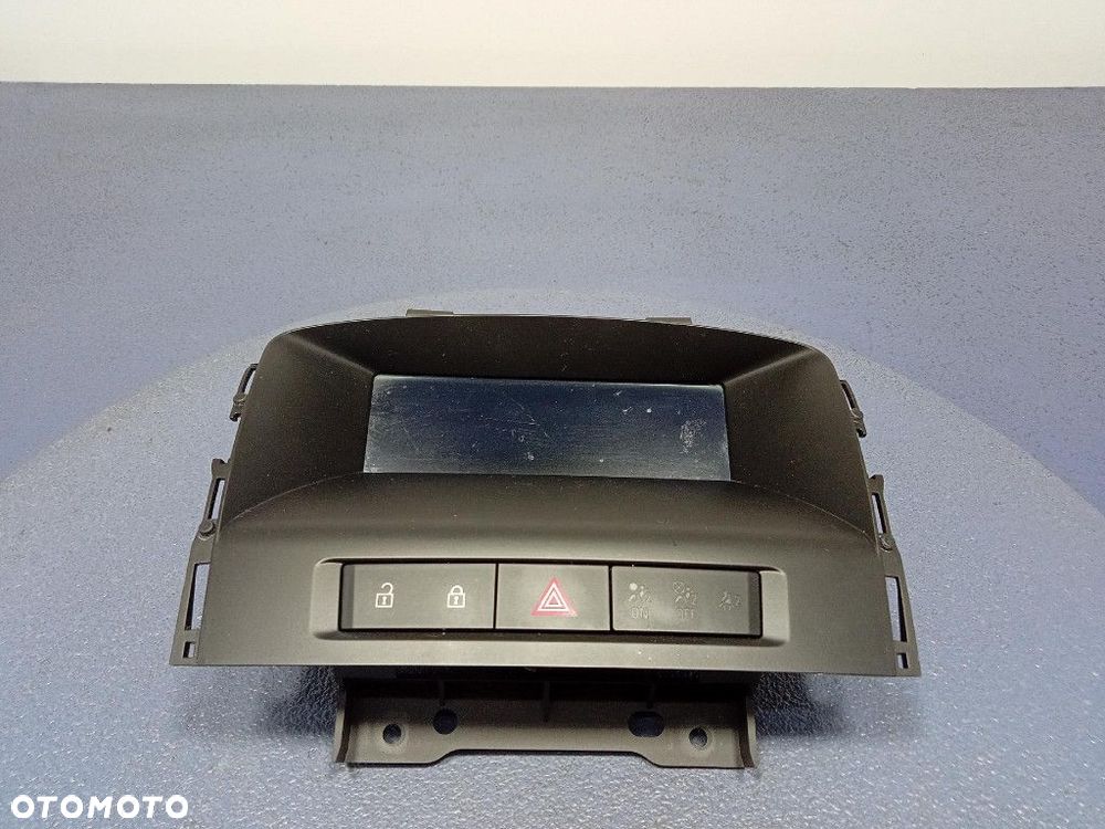 OPEL ASTRA J IV ZESTAW RADIO, WYŚWIETLACZ MAŁY, PANEL 13334053 - 6