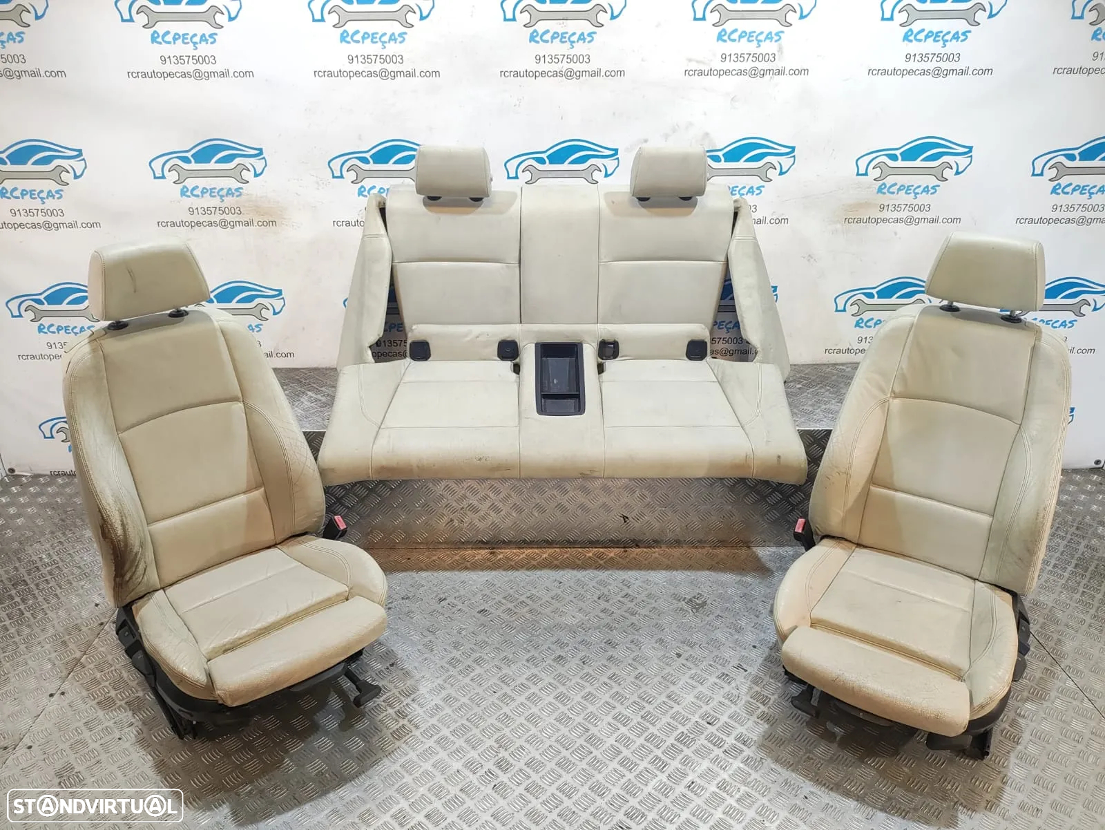 Conjunto de Bancos BMW Serie 1 E82 Coupé Pack M Pele - 14
