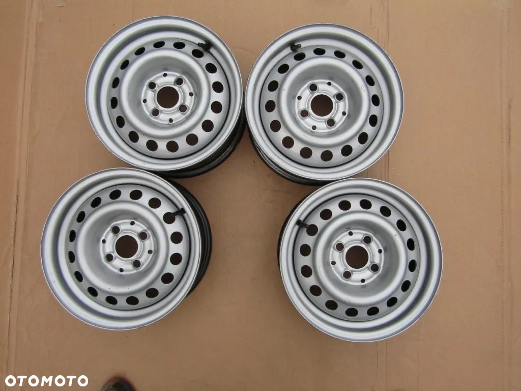 4x Felgi 14 VW Caddy Passat Golf II III / BMW / Przyczepa Laweta 4x100 ET35 - 10