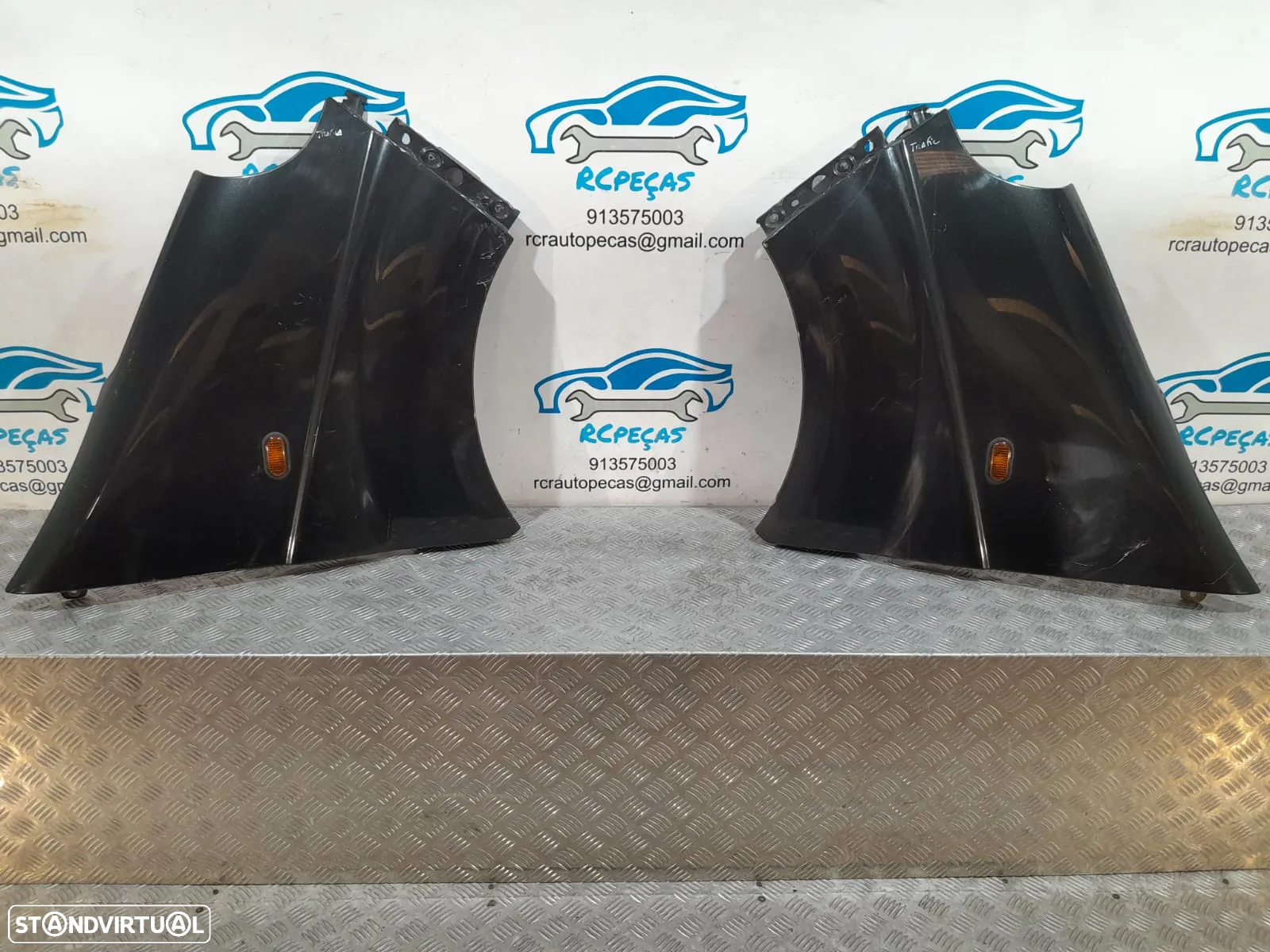 FRENTE COMPLETA OPEL VIVARO A X83 FACELIFT CAPOT PARACHOQUES GUARDA-LAMAS OTICAS RADIADOR VENTILADOR FRENTE FIBRA REFORÇO - 11