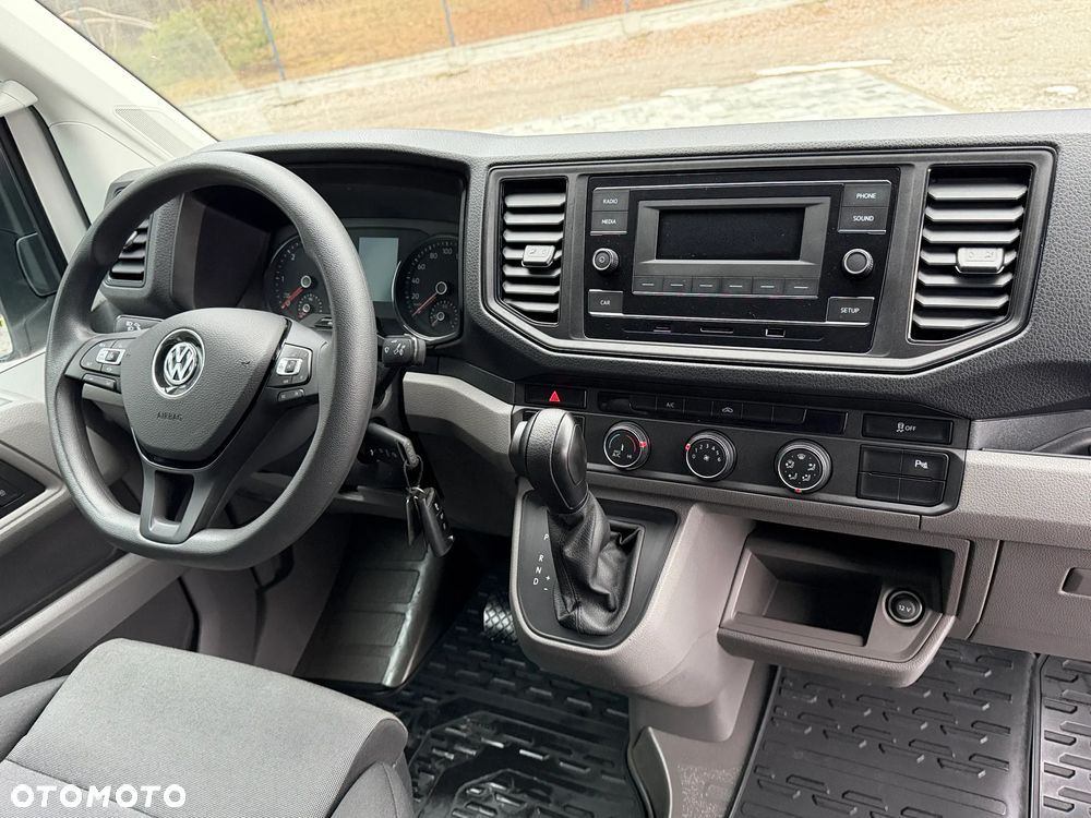 Volkswagen Crafter Brygadowy 7 osób / L4H2 / Oryginalna zabudowa VW / 2.0 TDI 140km / EURO6 / Najbogatsza wersja / FULL LED / Automatyczna skrzynia biegów / FV 23% - 31
