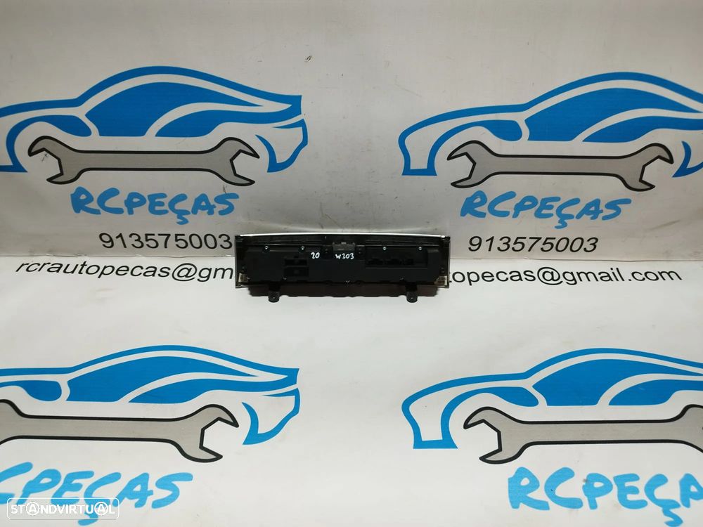 BOTÃO 4 PISCAS ESP CONTROL AQUECIMENTO DE BANCOS TRANCAR PORTAS  MERCEDES CLASS C W203  A2038701810 - 2