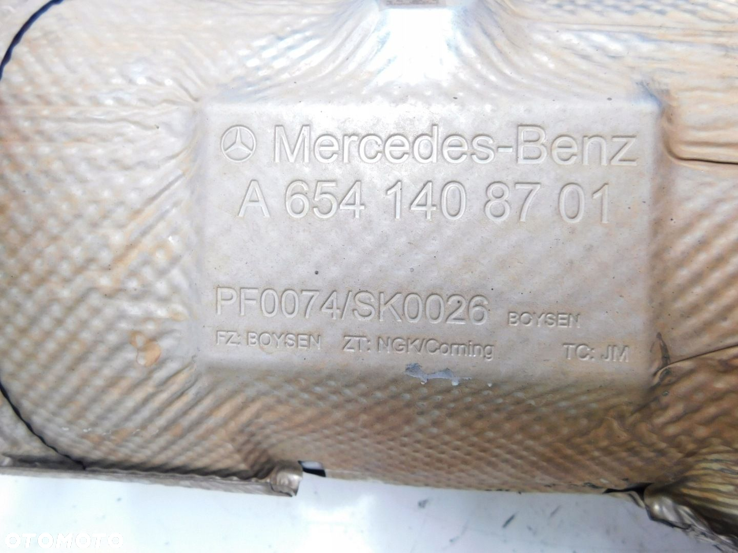 FILTR CZĄSTEK DPF/FAP MERCEDES W177 W247 W118 H247 X247 2.0d A6541408701 - 3