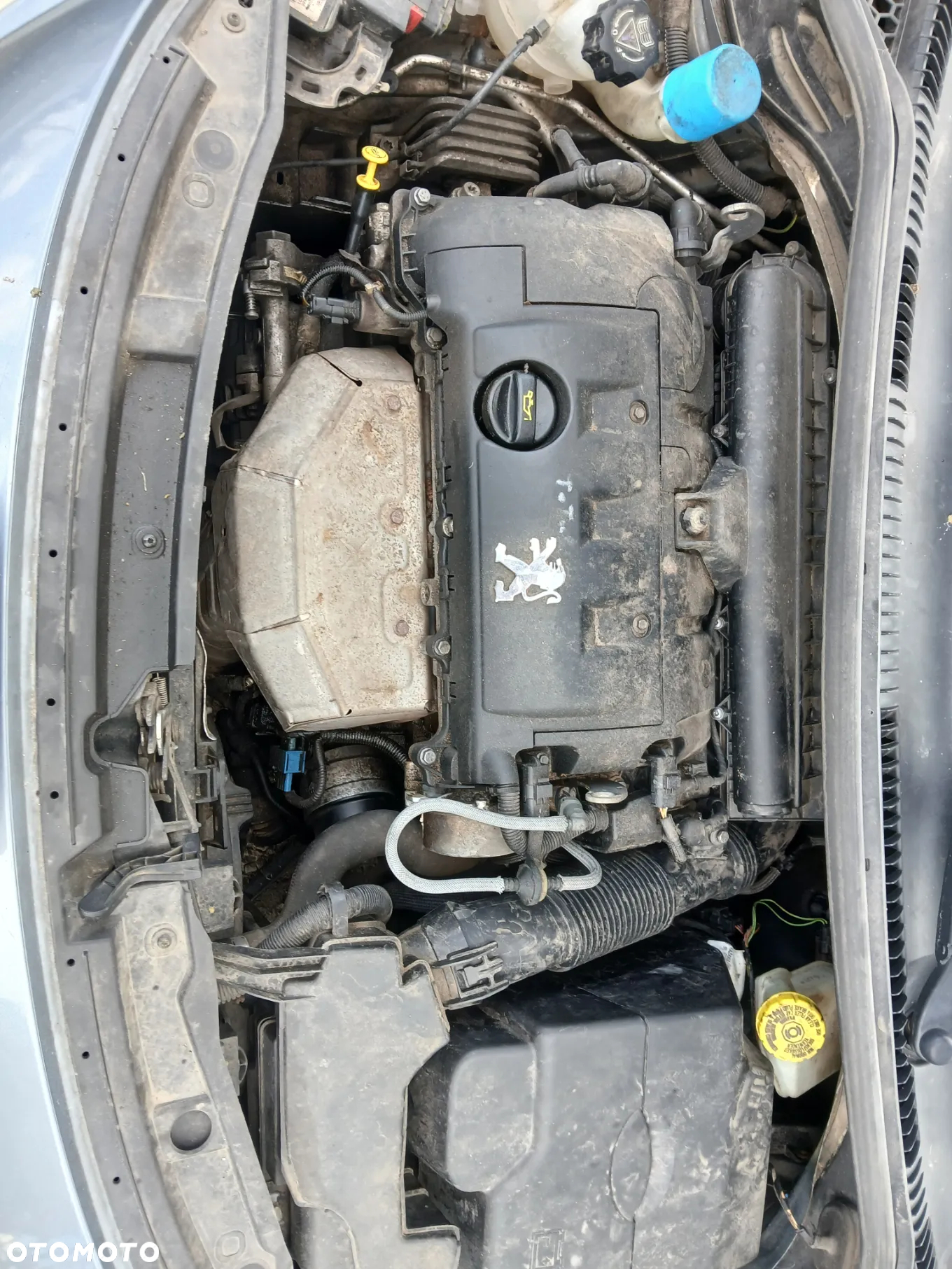peugeot 207 silnik 1.6 VTI EP6 skrzynia 20CQ46 napęd sanki belka wahacz wahacze zacisk zaciski - 3