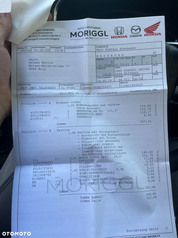 Honda CR-V 1.5T 2WD Elegance - 31