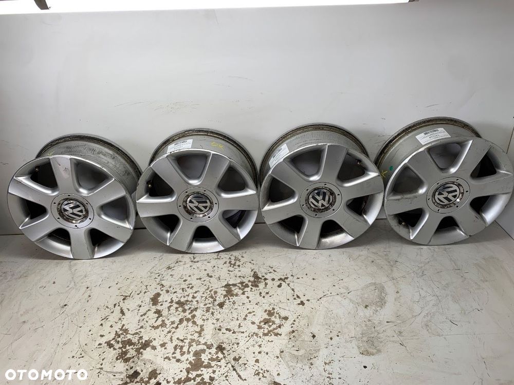 FELGI ALUMINIOWE KOMPLET 16 5X112 6,5J CENTR 57,1 ET50  VW GOLF PLUS V (5M1, 521) 2004 - 2013 1.9 - 1