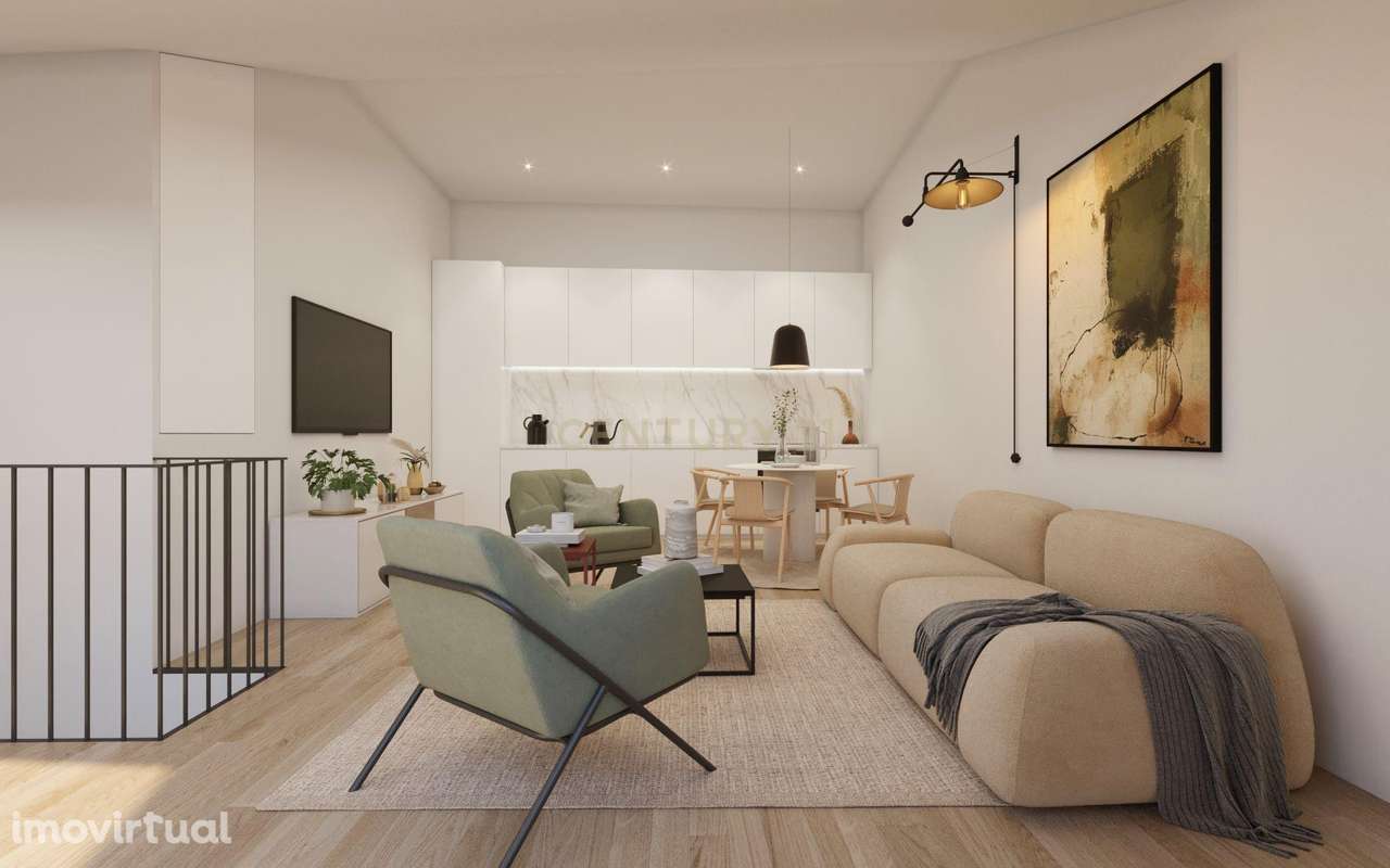 T2 Duplex no último piso no Villa 458 - Grande imagem: 5/22