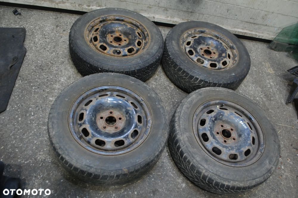 FELGI STALOWE + OPONY 1J0601027Q 195/65R15 ET38 6J 5X100 AUDI A3 SEAT SKODA VW - 13