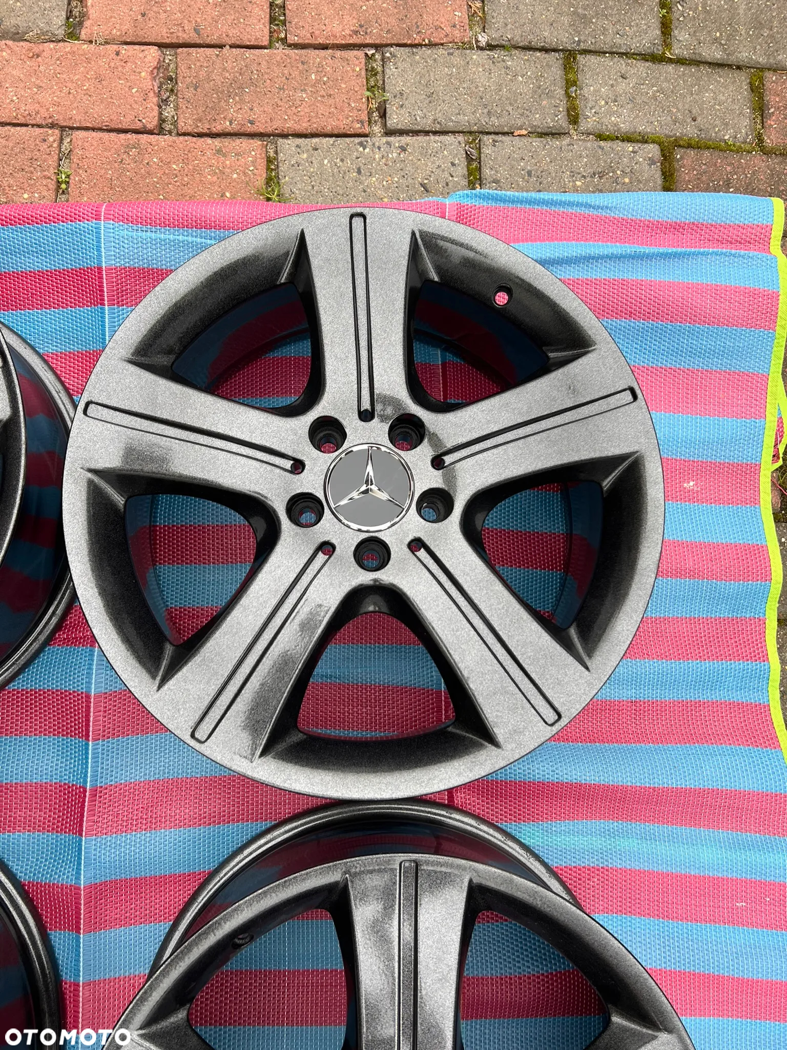 Alufelgi 18 cali oryginalne Mercedes ML GL W164 ori czujniki ciśnienia - 5