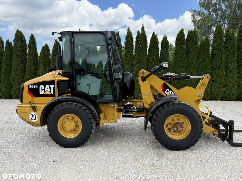 Caterpillar CAT 906 H / PIĘKNA / ORYGINAŁ / TYLKO 4014 MTH / SPROWADZONA Z NIEMIEC / MAŁE GABARYTY / BEZ DPF I ADBLUE / ZADBANA / 60 70 M 506 509 L30 L35 908 907 320 318 750 850 - 12