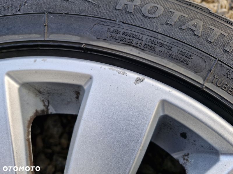 vw passat b6 golf 6 vi felga aluminiowa koło zapasowe 16'' cali 7j et45 dj-402 - 4