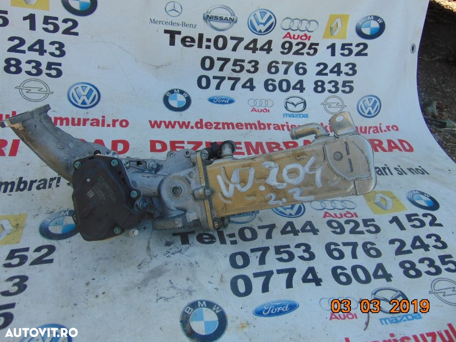 Egr Mercedes C Class W204 2.2cdi euro 5 E Class W212 dezmembrez w204 cla glk - 2