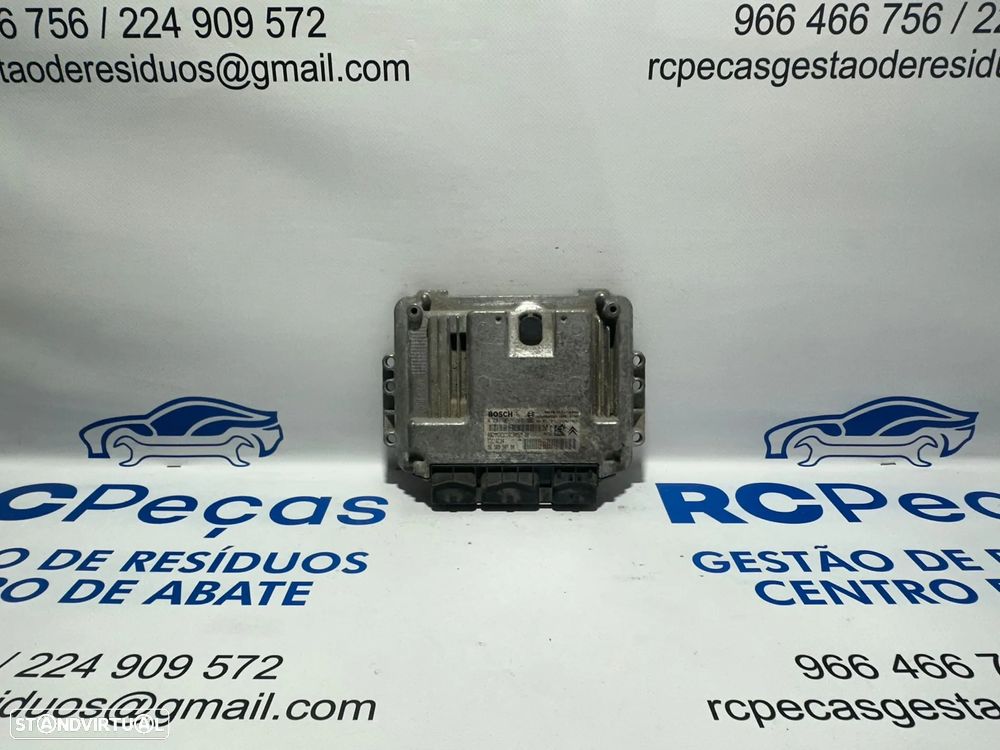 .Centralina Motor Original Bosch PSA Peugeot 206 1.4 HDi 70cv 8HZ 8HX 9658556780 0281011783 1998 - 20013 - 2