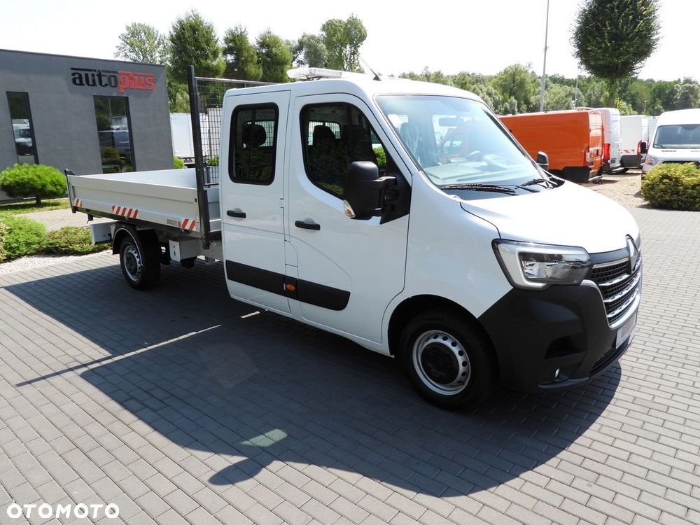 Renault MASTER WYWROTKA TROJSTRONNA PODWÓJNA KABINA DOKA 7 MIEJSC TEMPOMAT LEDY KLIMATYZACJA  165KM - 5