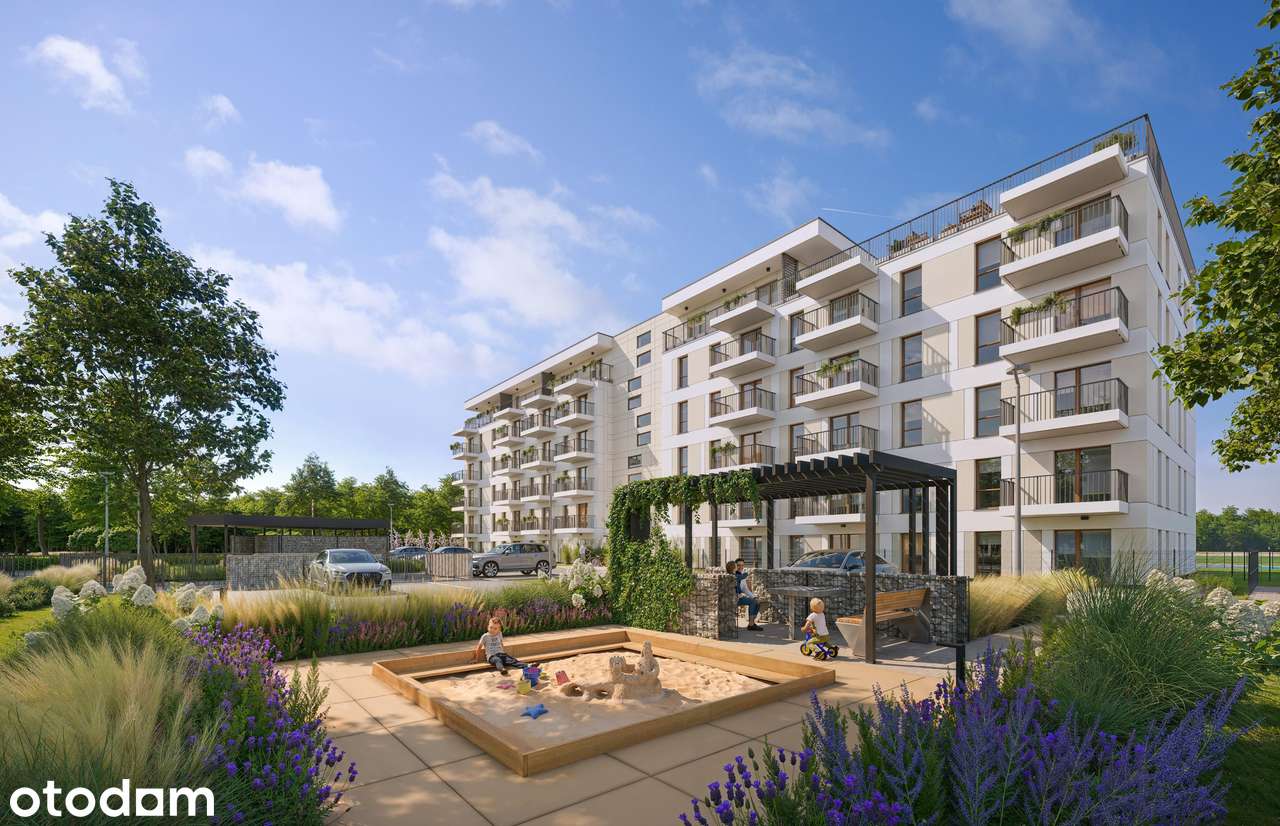 2 pokoje z balkonem 38,01 m² PULSO Dębica bez prowizji