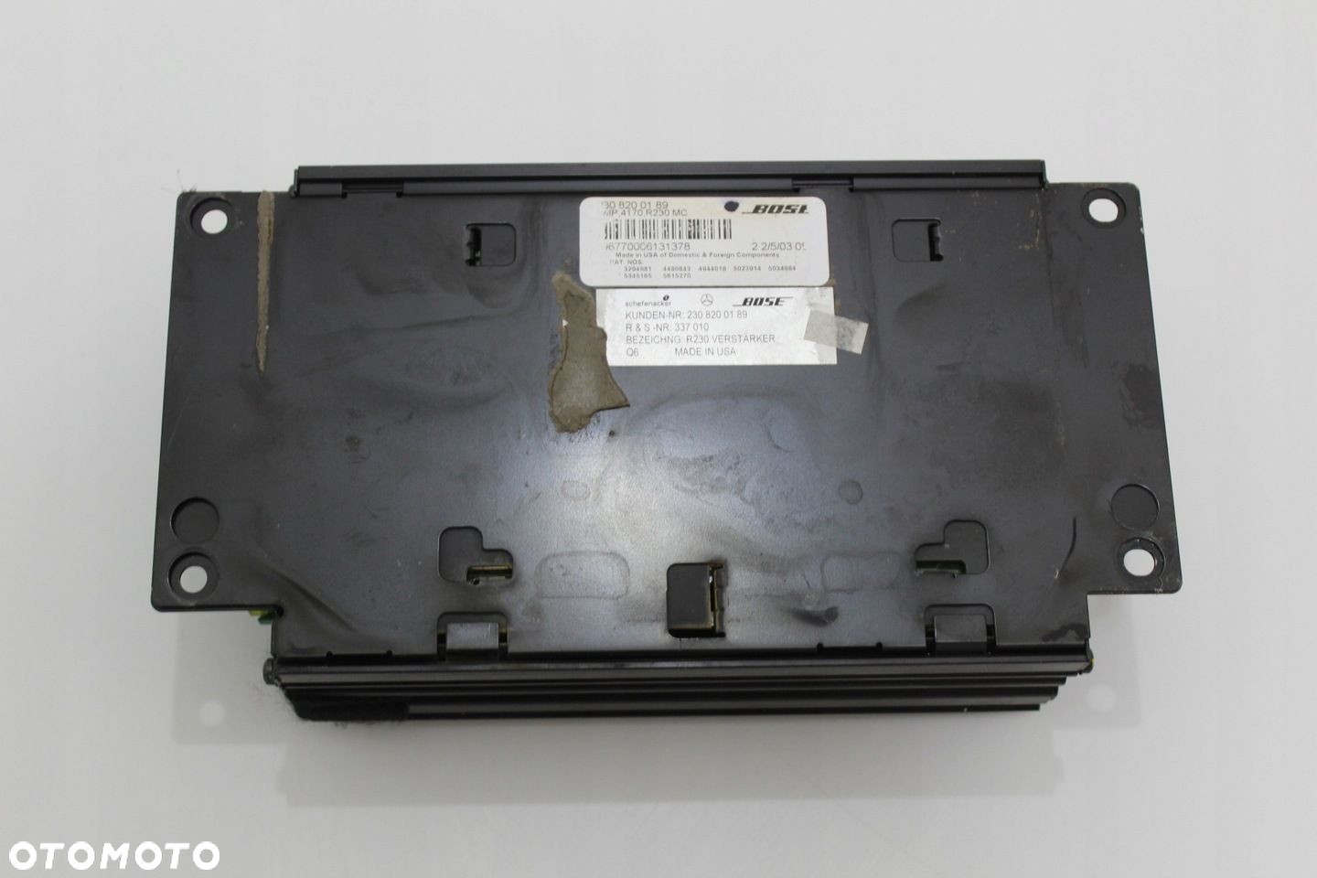 Wzmacniacz Bose OE Mercedes SL R230 W230 SL350 SL500 A2308200189 - 4