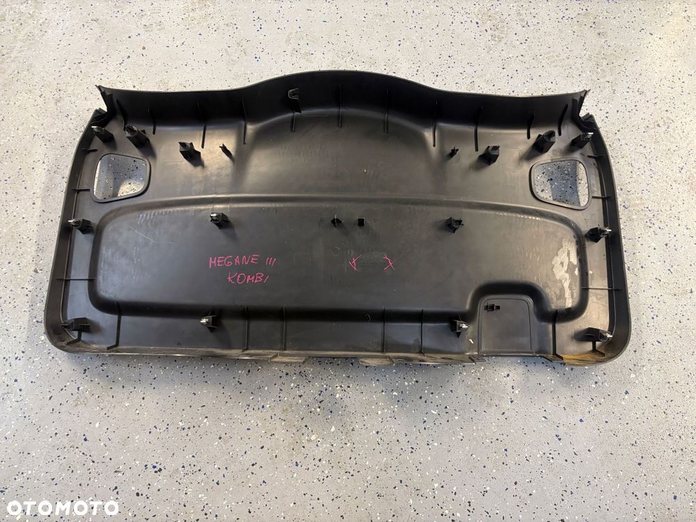 renault megane iii kombi osłona obudowa klapy bagażnika go6m21-r40411 - 3