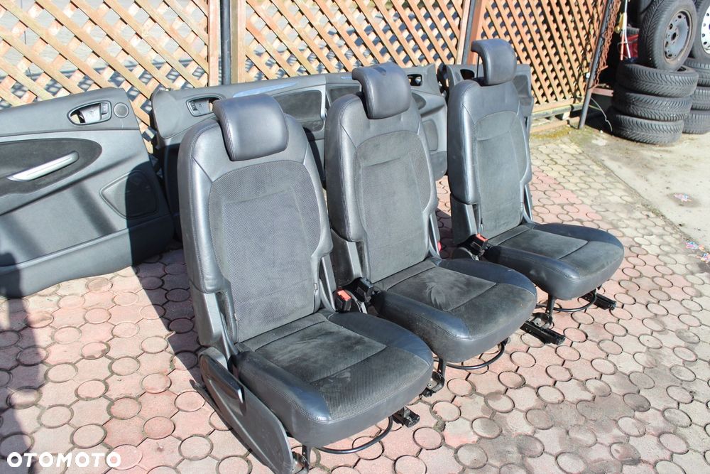 Fotele Tapicerki Pół skóry Ford S-Max MK1 - 3
