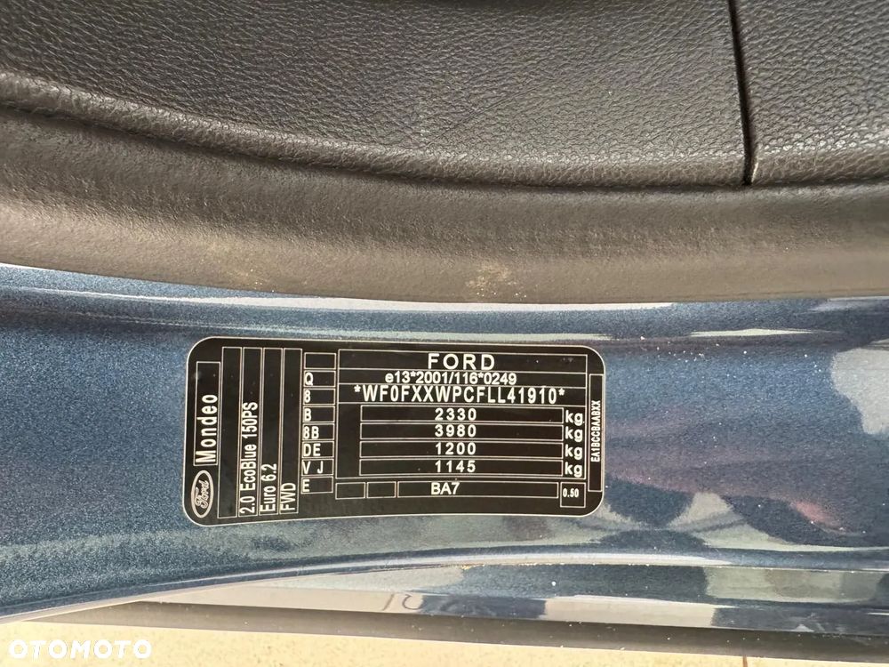 Ford Mondeo 2.0 EcoBlue Titanium - 39