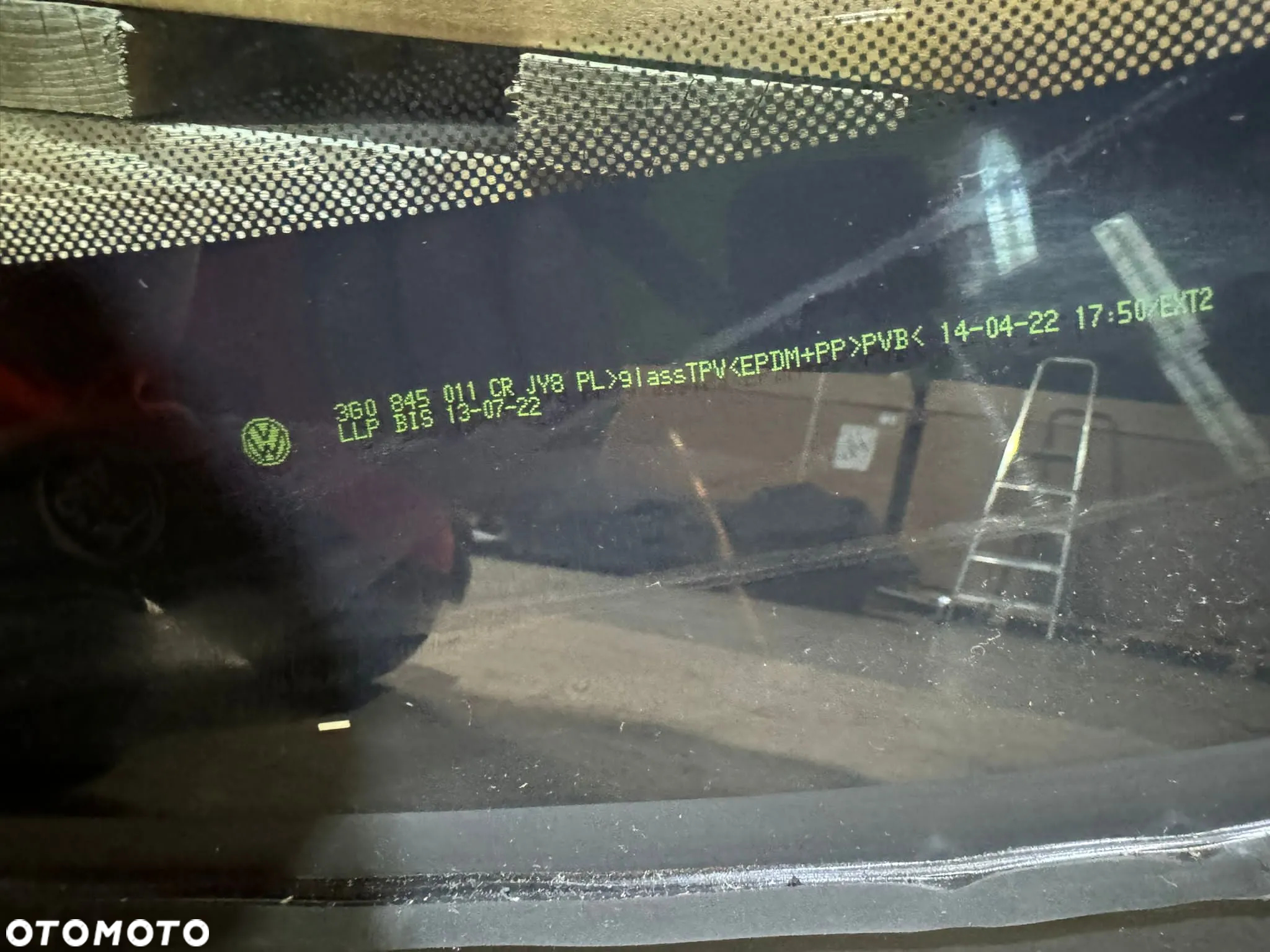 VW PASSAT B8 SZYBA PRZEDNIA CZOŁOWA PODGRZEWANA GRZANA CZUJNIK SENSOR ORYGINAŁ 22 R 2022 ROK 21 2021 2020 R 20 R NOWA! - 23