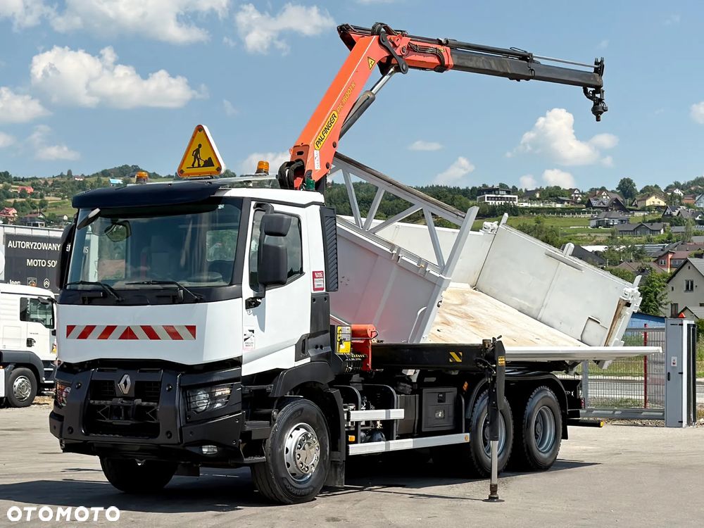Renault C 380 * WYWROTKA 5,20 m + PK 16001 + PILOT + BORDMATIC *6x4 - 5