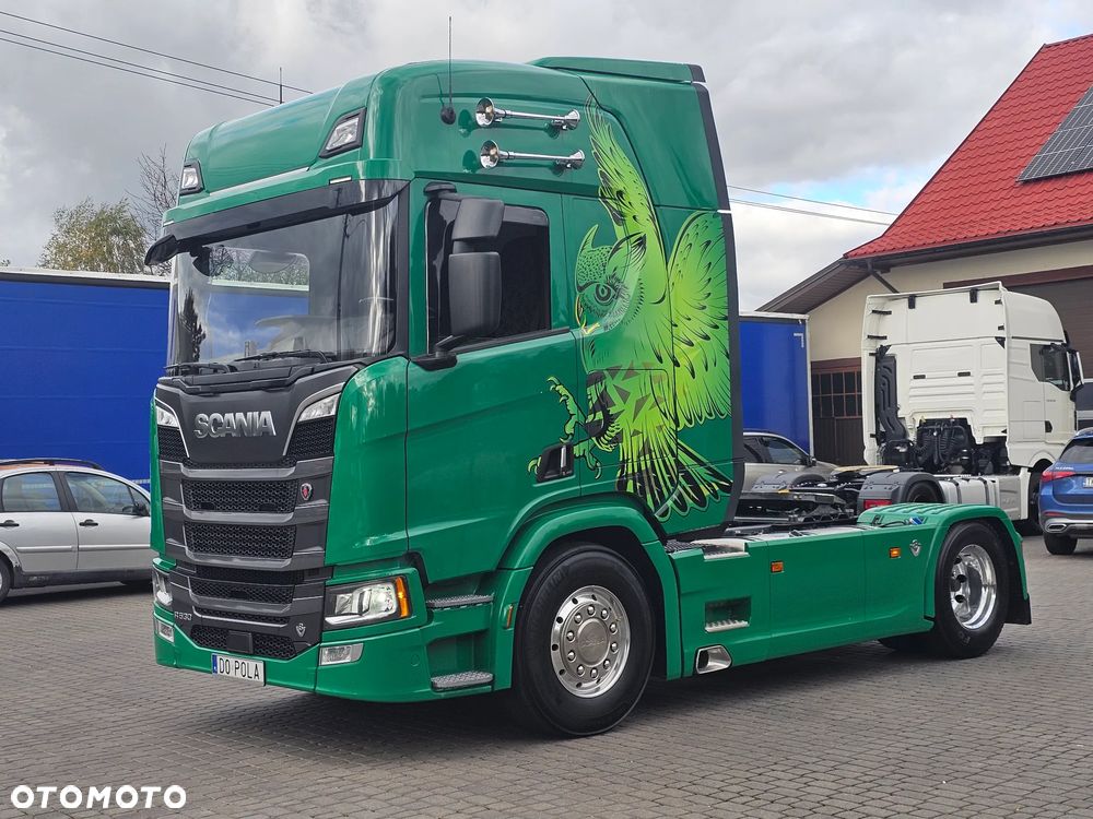 Scania R530 V8 XENON LEDY RETARDER KLIMA POST.HYDRAULIKA! - 7