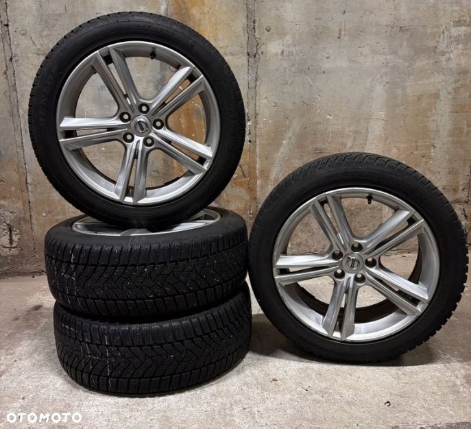 Koła felgi Volvo V90 S90 5x108 opony zimowe Dunlop 4x 245/45R18 - 1