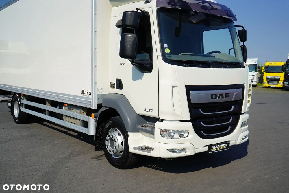 DAF / LF / 260 / ACC / EURO 6 / KONTENER + WINDA / 18 PALET / ŁAD. 8 585 KG, - 23