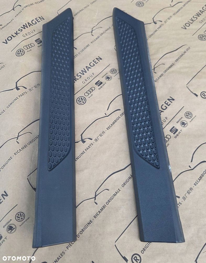 volkswagen multivan listwa błotnika przedniego przód strona lewa 7t0857537c - 1