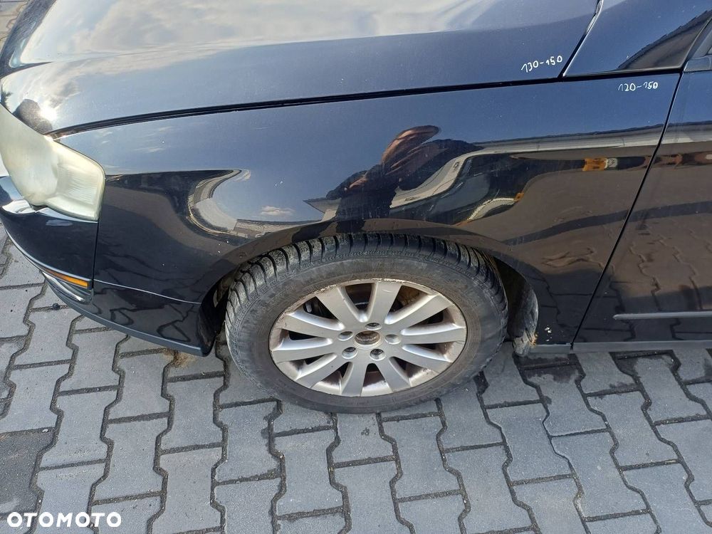 KOMPLETNY PRZÓD VOLKSWAGEN PASSAT B6 LC9X MASKA ZDERZAK BŁOTNIKI LAMPY - 10