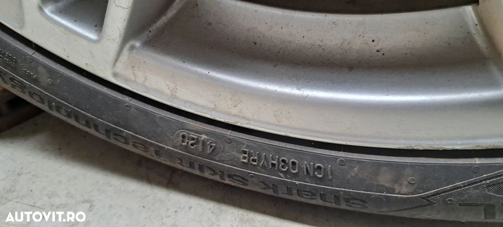 Roti 19 Jante 4F0601025BA Audi 4F0 601 025 BA Le Mans R19 5x112 cu anvelope 255 35 19 - 16