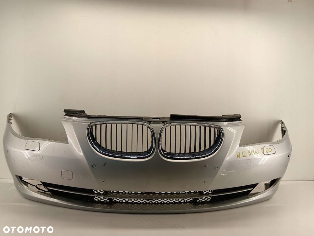 ZDERZAK PRZEDNI PRZÓD BMW 5 E60 LIFT 07-10 SPRYSKI PDC - 1