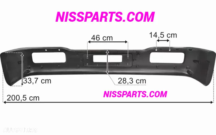 SUPORT FAR NISSAN ATLEON STANGA/DREAPTA - 6