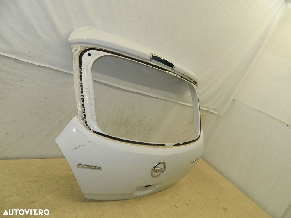 Hayon portbagaj Opel Corsa D, 2006, 2007, 2008, 2009, 2010, 2011, 2012, 2013. - 6