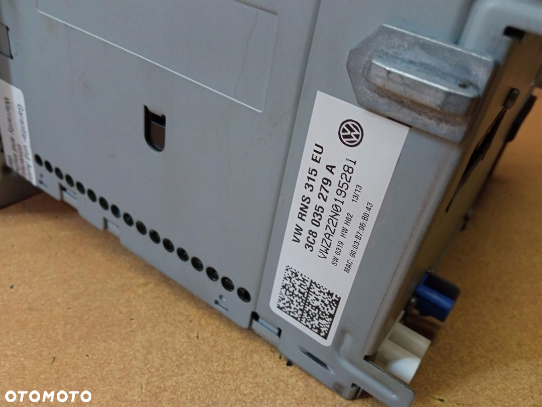RADIO NAWIGACJA VW SHARAN II 7N 3C8035279A - 3