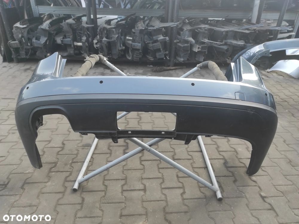 VW PASSAT B6 KOMBI ZDERZAK TYŁ TYLNY CHROM HAK HOLOWNICZY PDC CZUJNIKI PARKOWANIA SZARY  WYSYŁKA !!!!! - 4