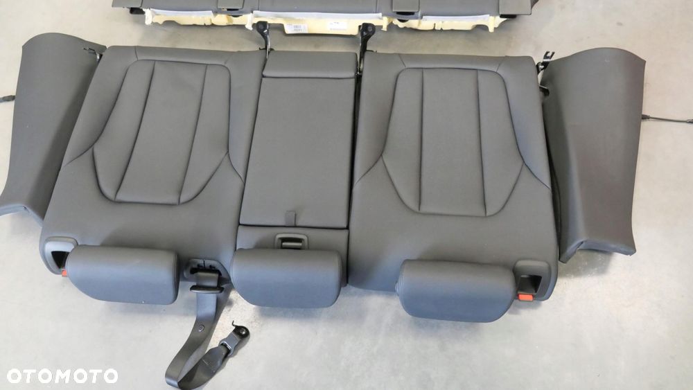 bmw x3 g01 tapicerka kanapa tylna leatherette czarna ekoskóra k8sw - 10
