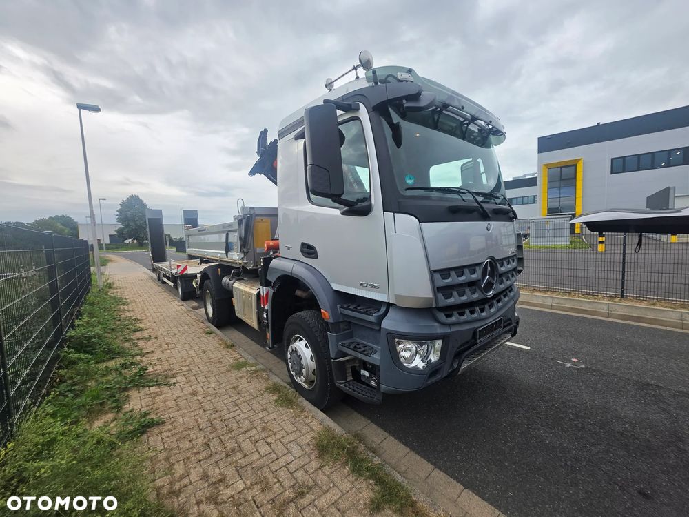 Mercedes-Benz Arocs 1835 4x4 Hds Atlas 120.2E Pilot z Niemiec Mailler - 2