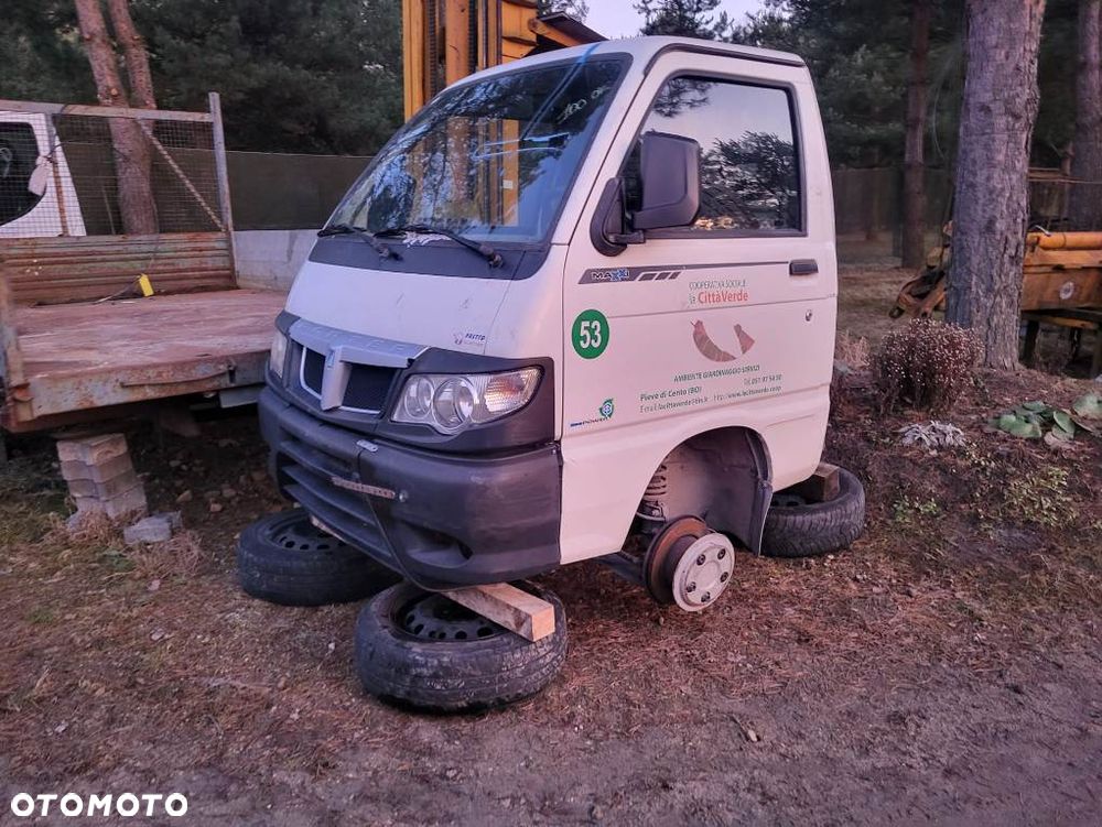 Kabina Piaggio Porter skrzynia biegów zawieszenie chłodnica koło felga - 11