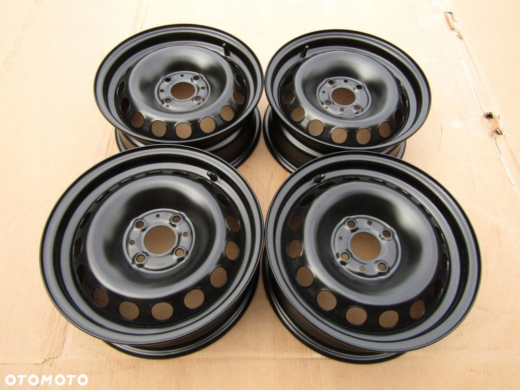 4x Felgi NOWE 14 Fiat Doblo Fiorino Panda 500 Punto Palio Idea Ford KA ET35 - 1