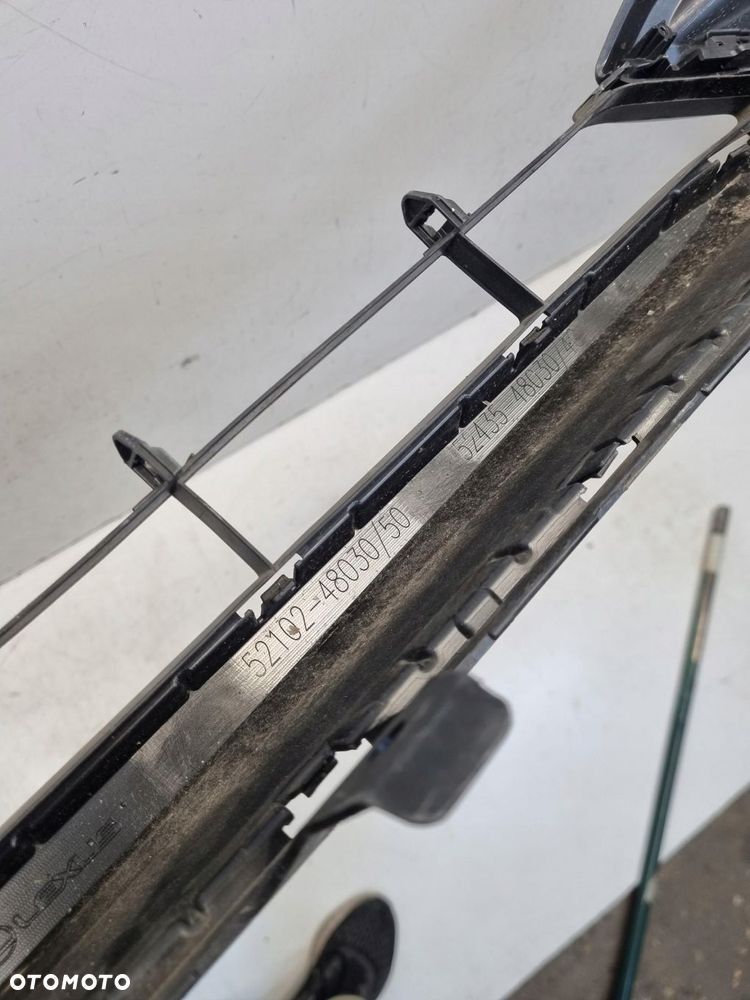 lexus rx 5 v rx500h 22- f sport dół spoiler zderzaka przód przedni - 8