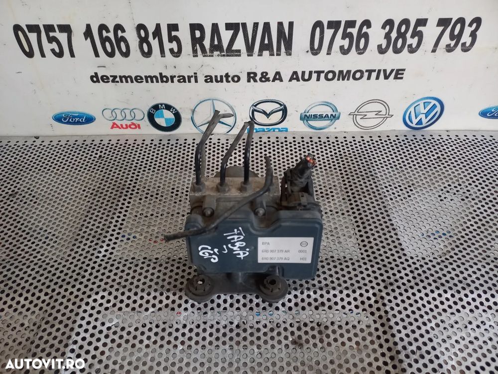 Pompa modul Unitate ABS Skoda Fabia 2 Vw Polo 6R Seat Ibiza 2007-2008-2009-2010-2011-2012-2013-2014 - 5