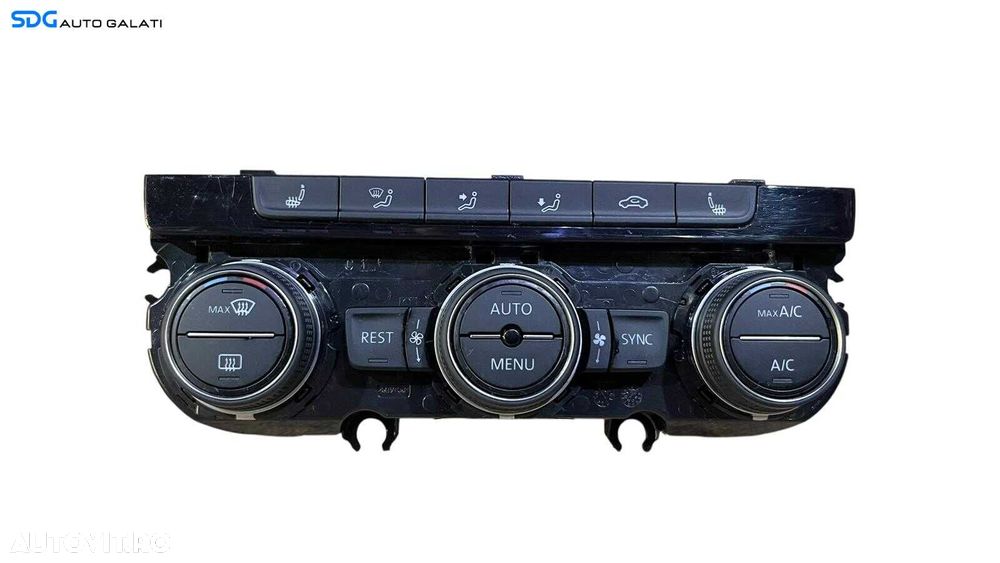 Panou Modul Unitate Comanda AC Aer Conditionat Clima Climatronic Volkswagen Golf 7 2013 - 2020 Cod 5G0907426M [LC1202] - 1