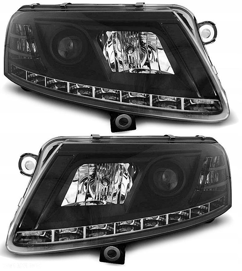 Reflektory Lampy kpl Day line light Diody LED Tuning Audi a6 C6 4f 2004-08 - 2