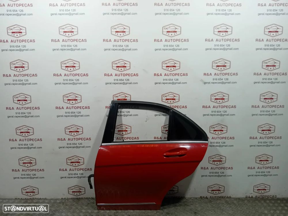 Porta Trás Traseira Esquerdo Mercedes Class C W204 Sedan Original - 2