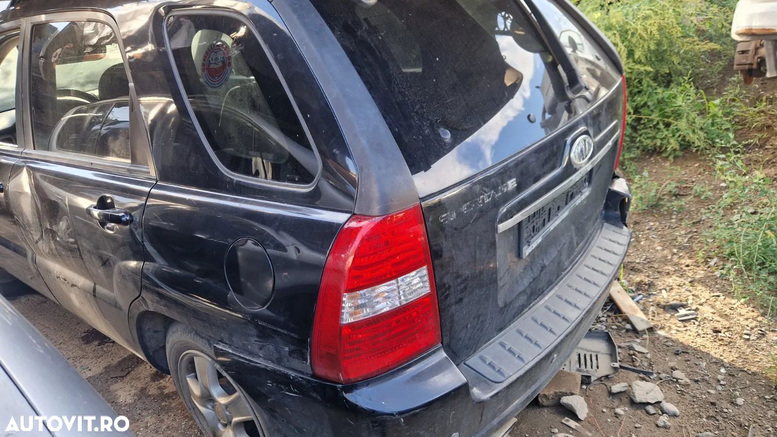 Haion cu geam luneta spate portbagaj Kia Sportage 2005-2009 - 1