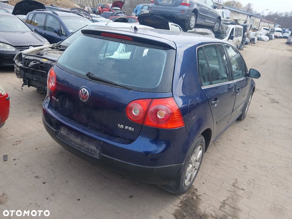 volkswagen golf V LD5Q maska zderzak lampa grill błotnik drzwi zbiornik paliwa szyba lusterko - 3
