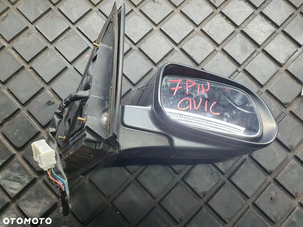 LUSTERKO PRAWE PRZÓD PRZEDNIE HONDA CIVIC VII LIFT 7 PIN - 3