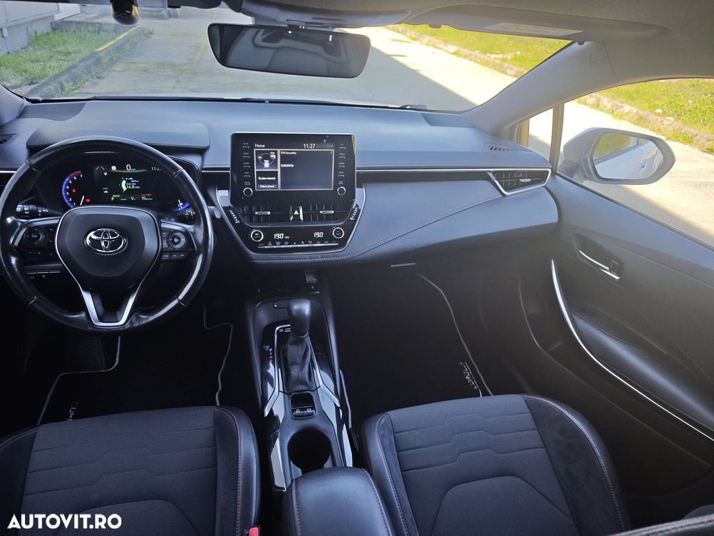 Toyota Corolla 1.8 HSD Exclusive interior Negru - 10